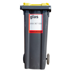 120 liter glascontainer